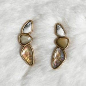 Kendra Scott Ivy Ear Climber Earrings | Ivory